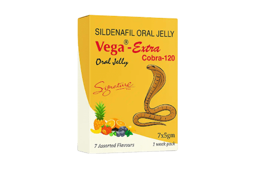 Vega Extra Cobra 120mg Sildenafil Oral Jelly