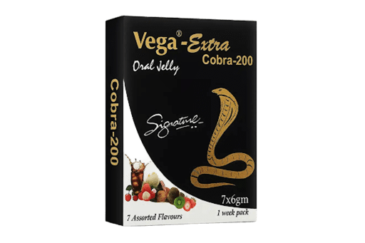 Vega Extra Cobra 200mg Sildenafil Oral Jelly