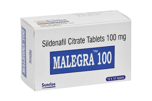 Malegra 100mg Sildenafil Tablets