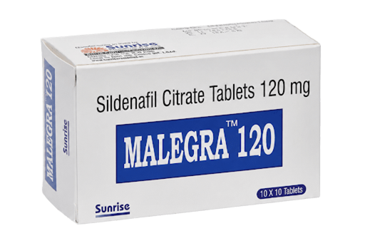 Malegra 120mg Sildenafil Tablets