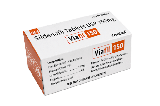 Viafil 150mg Sildenafil Tablets