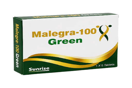 Malegra Green 100mg Sildenafil Tablets